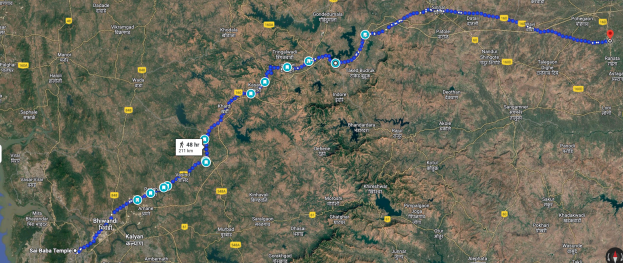 Complete Walking route