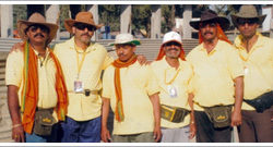 My Group from left: Ashok Darekar, Kiran Patil, Vilas Parab, Shekhar Mahadik, Vinod Jadhav, Kisan Duglas